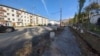 Центральная улица в городе Нарыне