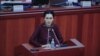 «Прощальная» речь Саляновой в парламенте