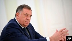 Republika Srpska President Milorad Dodik (file photo)