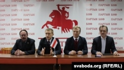 У прэс-канфэрэнцыі ўзялі ўдзел Віталь Рымашэўскі (БХД), Анатоль Лябедзька (АГП), Вячаслаў Сіўчык (Рух «Разам»), Мікалай Статкевіч (БСДП НГ), Аляксей Янукевіч і Рыгор Кастусёў (ПБНФ). Таксама арганізатарам акцыі зьяўляецца «Рух за Свабоду».