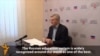 WATCH: Donetsk Separatist Official Says Schools To Adopt Russian Curriculum