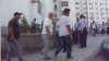 Türkmenistanda ilat tarapyndan geçirilen protest çäreleriniň biri.