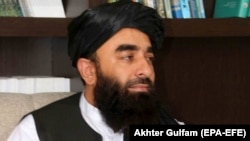 ذبیح‌‌الله مجاهد، سخنگوی حکومت طالبان